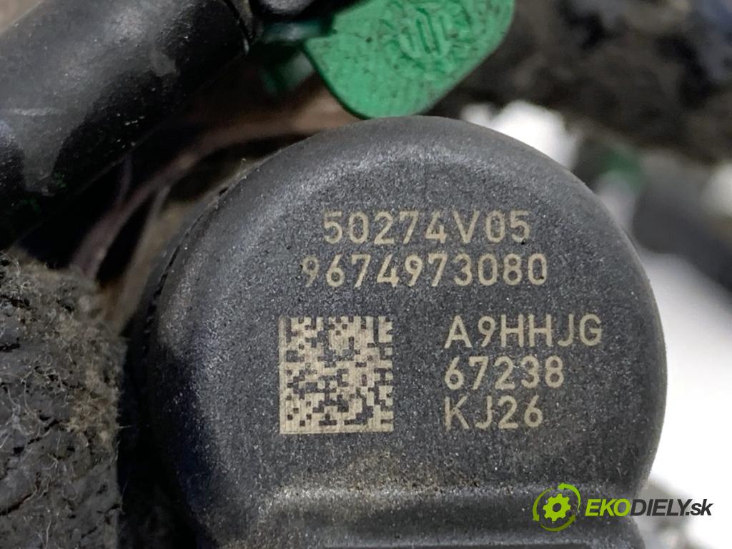 CITROEN C4 II liftback 2011 82 kW 1.6 HDi 110 1560 vstřikovací ventily 9674973080