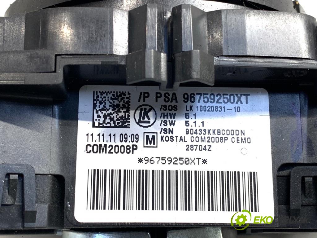 CITROEN C4 II liftback 2011 82 kW 1.6 HDi 110 1560 Prepínač kombinovaný 96759250XT (Prepínacie páčky pod volantom)