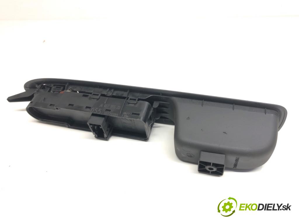 CITROEN C4 II liftback 2011 82 kW 1.6 HDi 110 1560 Prepínač okien 96657055ZD (Prepínacie páčky pod volantom)
