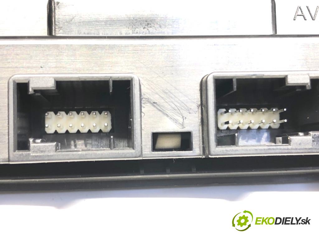 CITROEN C4 II liftback 2011 82 kW 1.6 HDi 110 1560 Panel ovládania kúrenia 9666395977 (Prepínacie páčky pod volantom)