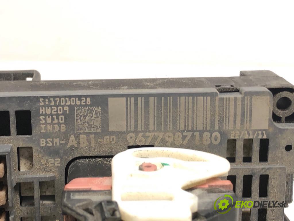 CITROEN C4 II liftback 2011 82 kW 1.6 HDi 110 1560 modul BSM 9677987180 (Řídící jednotka ostatní)