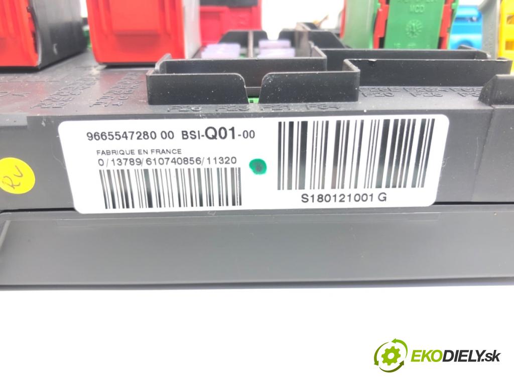 CITROEN C4 II liftback 2011 82 kW 1.6 HDi 110 1560 modul BSI 9665547280 (Pojistková skříňka)