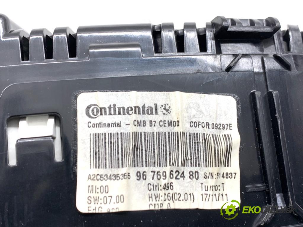 CITROEN C4 II liftback 2011 82 kW 1.6 HDi 110 1560 Prístrojovka 9676962480 (Prístrojová doska)