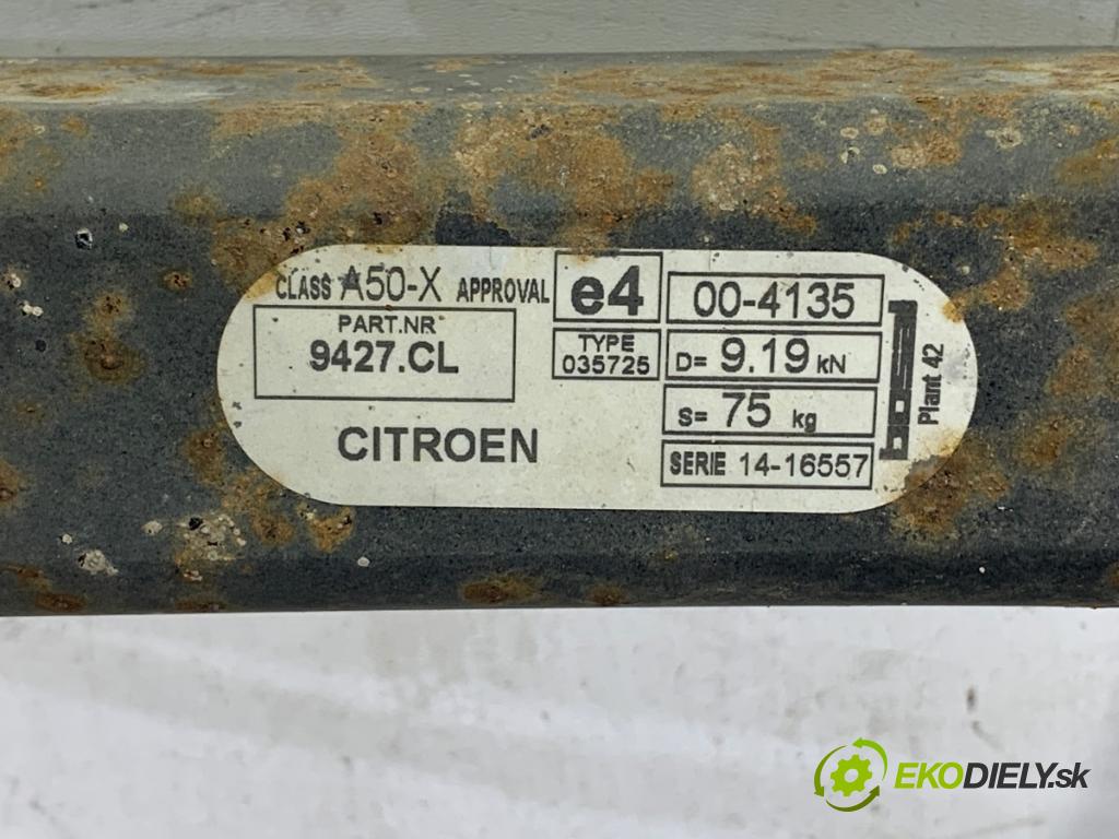 CITROEN C4 II liftback 2011 82 kW 1.6 HDi 110 1560 Hák ťažné zariadenie (Ťažné zariadenie)