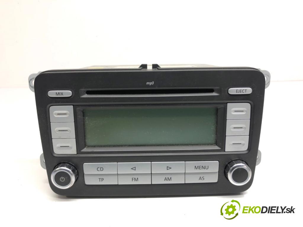 VW TOURAN nadwozie wielkoprzestrzenne (MPV) 2005 110 kW 2.0 FSI 1984 RADIO 1K0035186AD (Audio zariadenie)