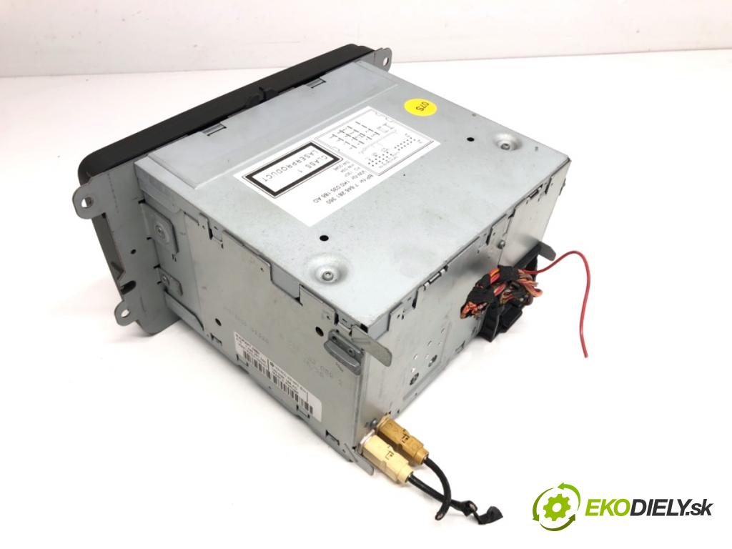 VW TOURAN nadwozie wielkoprzestrzenne (MPV) 2005 110 kW 2.0 FSI 1984 RADIO 1K0035186AD (Audio zariadenie)