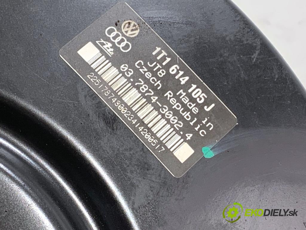 VW TOURAN nadwozie wielkoprzestrzenne (MPV) 2005 110 kW 2.0 FSI 1984 Posilovač bŕzd 1T1614105J