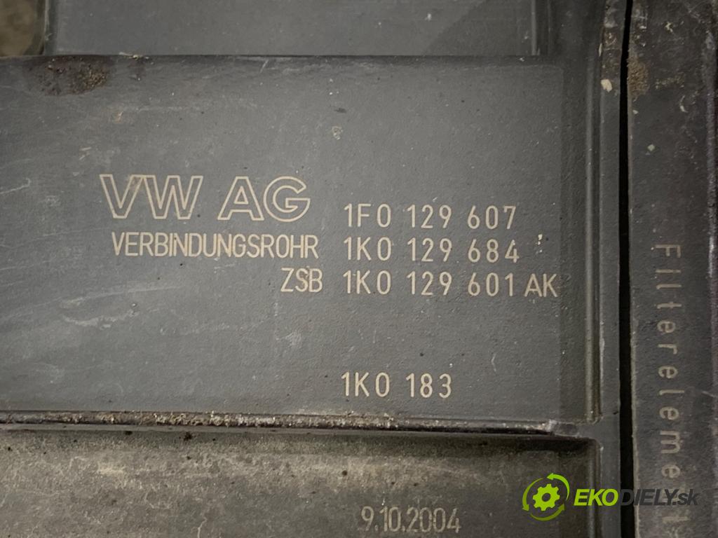 VW TOURAN nadwozie wielkoprzestrzenne (MPV) 2005 110 kW 2.0 FSI 1984 Obal filtra vzduchu 1F0129607 (Obal vzduchového filtra)