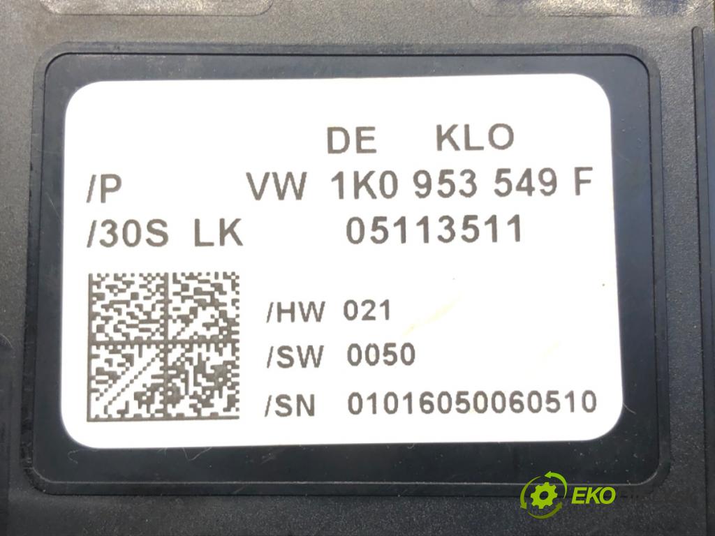 VW TOURAN nadwozie wielkoprzestrzenne (MPV) 2005 110 kW 2.0 FSI 1984 Snímač uhlu uhlu 1K0953549F
