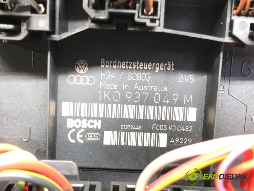 VW TOURAN nadwozie wielkoprzestrzenne (MPV) 2005 110 kW 2.0 FSI 1984 Modul BORDNETZ 1K0937049M (Riadiaca jednotka ostatné)