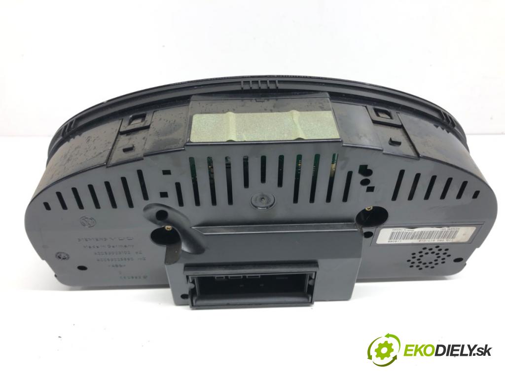 VW TOURAN nadwozie wielkoprzestrzenne (MPV) 2005 110 kW 2.0 FSI 1984 Prístrojovka 1T0920861 (Prístrojová doska)