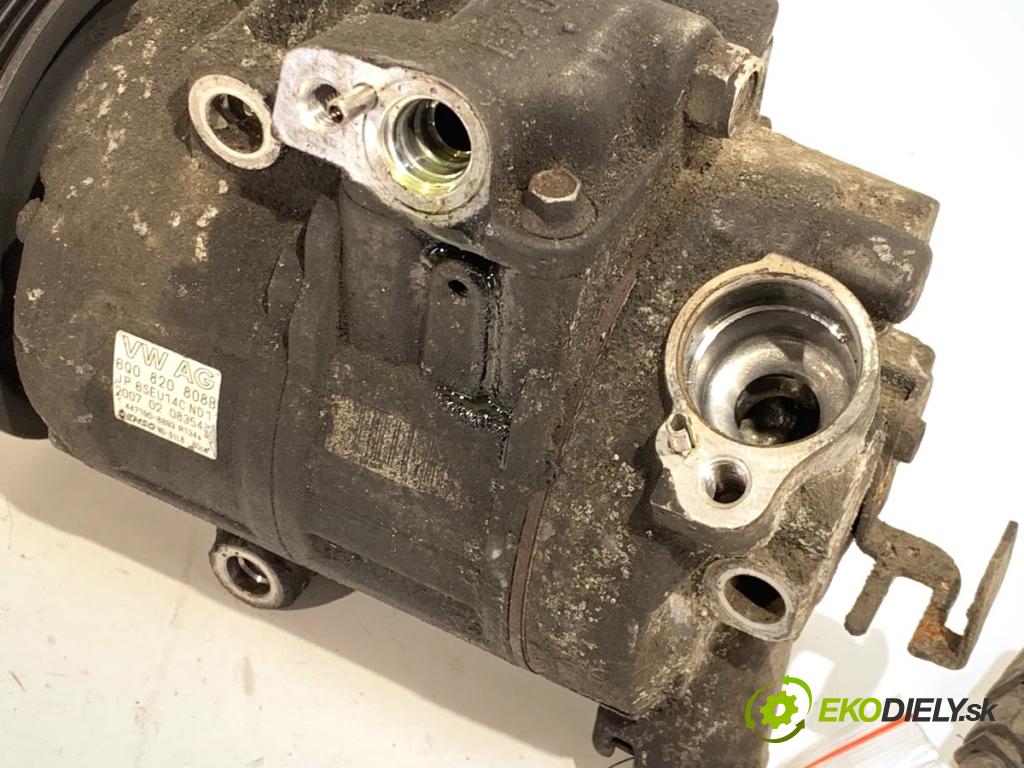 SKODA ROOMSTER nadwozie wielkoprzestrzenne (MPV) 2007 77 kW 1.6 1598 kompresor klimatizace 6Q0820808B (Kompresor klimatizace)