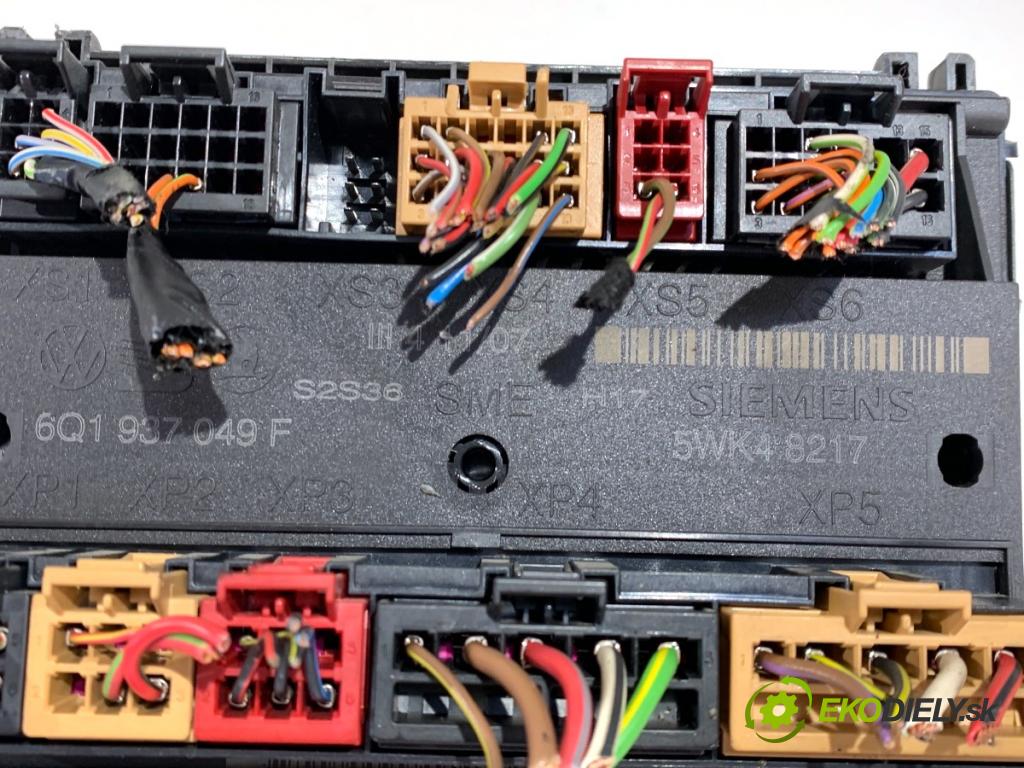 SKODA ROOMSTER nadwozie wielkoprzestrzenne (MPV) 2007 77 kW 1.6 1598 Modul BCM 6Q1937049F (Riadiaca jednotka ostatné)