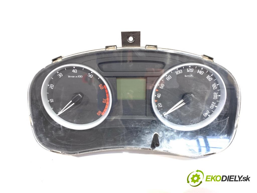 SKODA ROOMSTER nadwozie wielkoprzestrzenne (MPV) 2007 77 kW 1.6 1598 Prístrojovka 5J0920810B (Prístrojová doska)