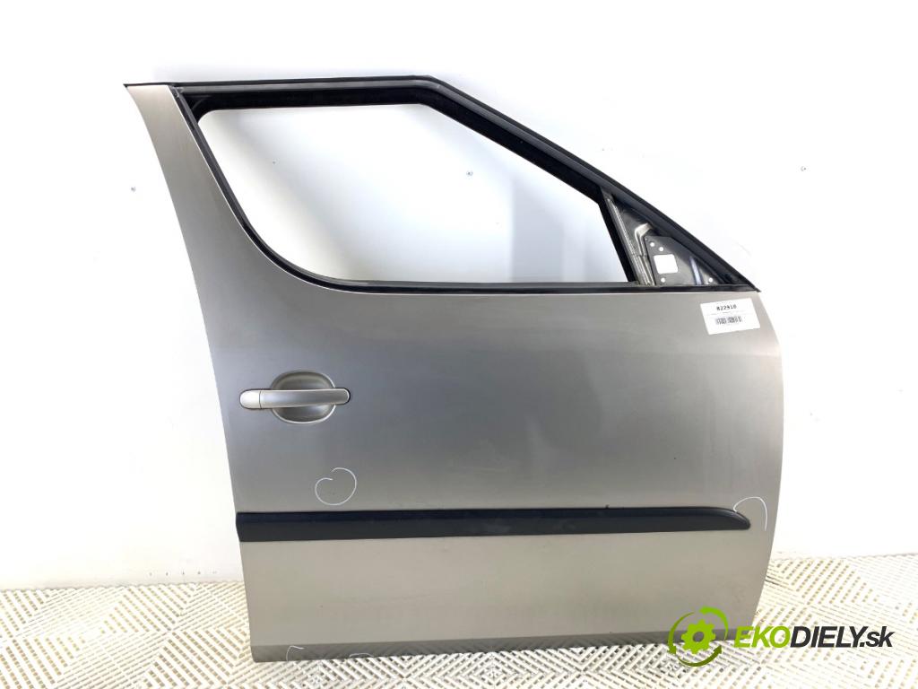SKODA ROOMSTER nadwozie wielkoprzestrzenne (MPV) 2007 77 kW 1.6 1598 Dvere pravy predný 