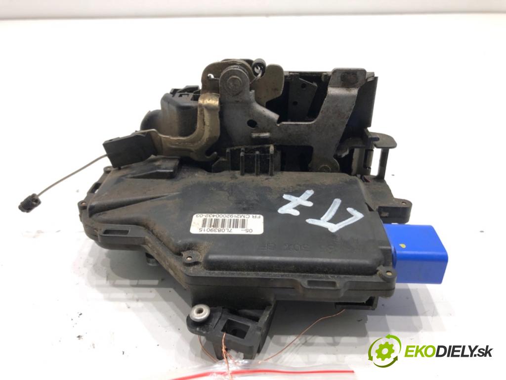 SEAT ALTEA nadwozie wielkoprzestrzenne (MPV) 2005 75 kW 1.6 1595 zámok Dvere ľavy zad 7L0839015