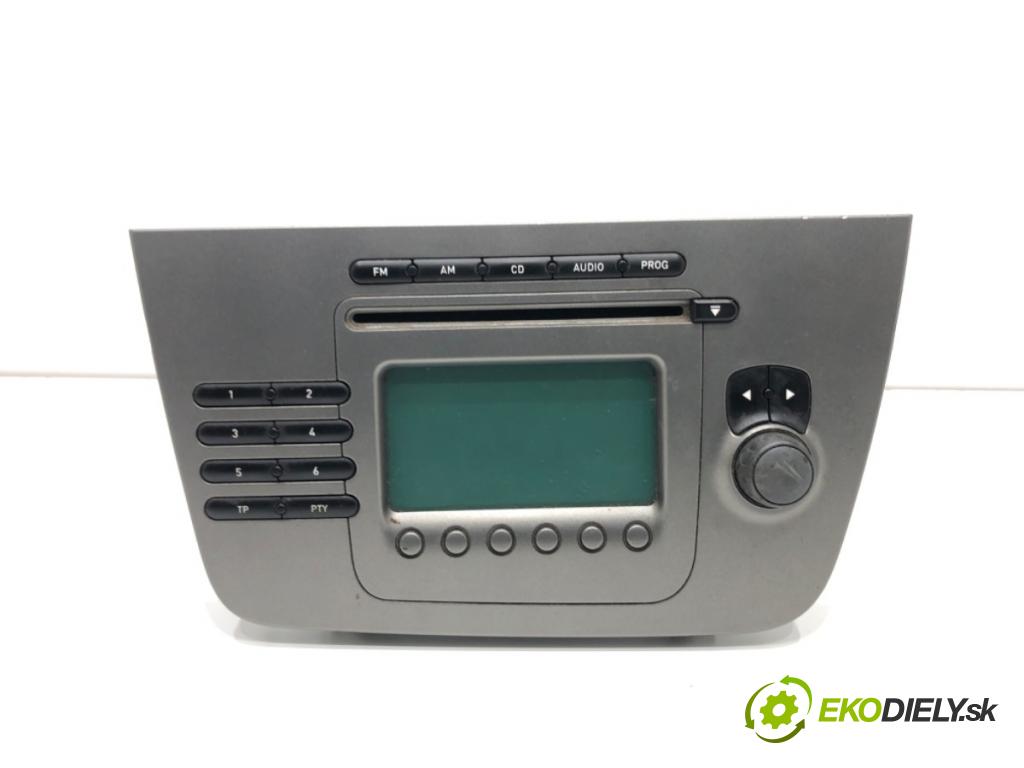 SEAT ALTEA nadwozie wielkoprzestrzenne (MPV) 2005 75 kW 1.6 1595 RADIO  (Audio zariadenie)