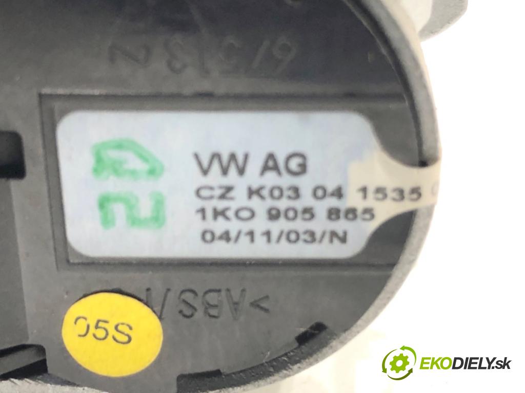 SEAT ALTEA nadwozie wielkoprzestrzenne (MPV) 2005 75 kW 1.6 1595 spinačka 1K0905865 (Spínacia skrinka)