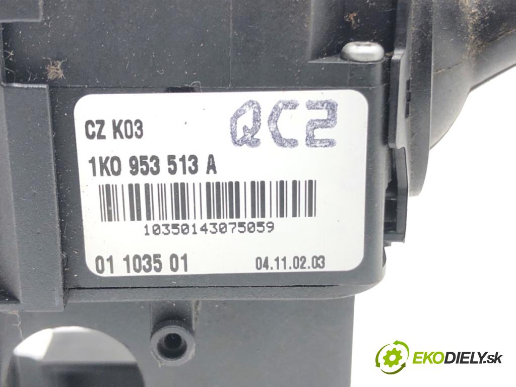 SEAT ALTEA nadwozie wielkoprzestrzenne (MPV) 2005 75 kW 1.6 1595 Prepínač kombinovaný 1K0953503AB (Prepínacie páčky pod volantom)