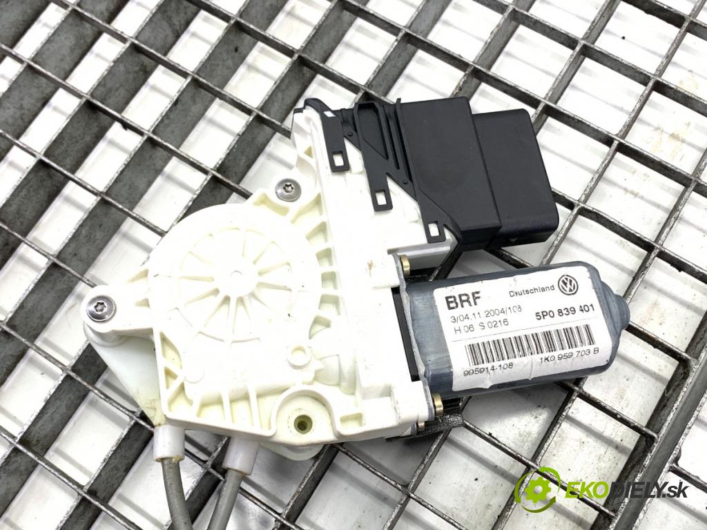 SEAT ALTEA nadwozie wielkoprzestrzenne (MPV) 2005 75 kW 1.6 1595 Mechanizmus okna ľavy zad 5P0839401