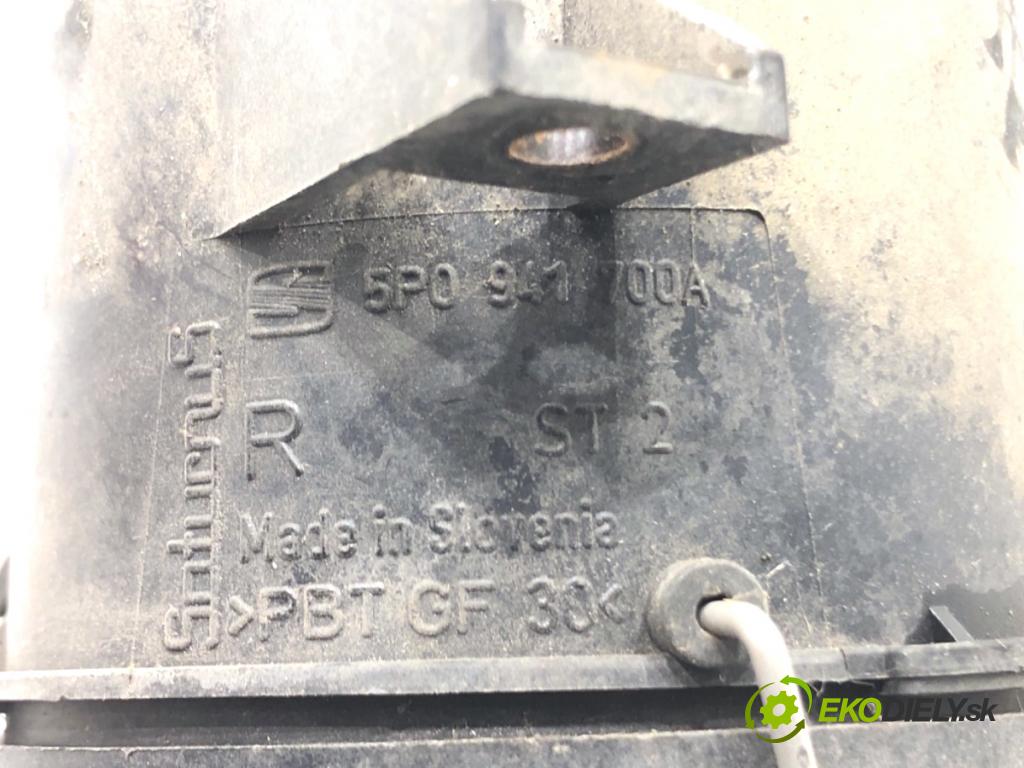 SEAT ALTEA nadwozie wielkoprzestrzenne (MPV) 2005 75 kW 1.6 1595 Hmlové svetlo, hmlovka pravy predný 5P0941700A