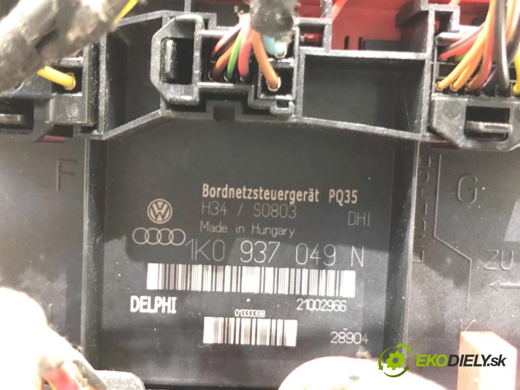 SEAT ALTEA nadwozie wielkoprzestrzenne (MPV) 2005 75 kW 1.6 1595 modul BORDNETZ 1K0937049N (Řídící jednotka ostatní)