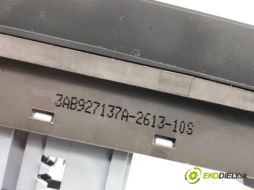 VW PASSAT B7 sedan 2013 103 kW 2.0 TDI 1968 Spínač brzdy ručnej brzdy 3AB927137A (Prepínacie páčky pod volantom)