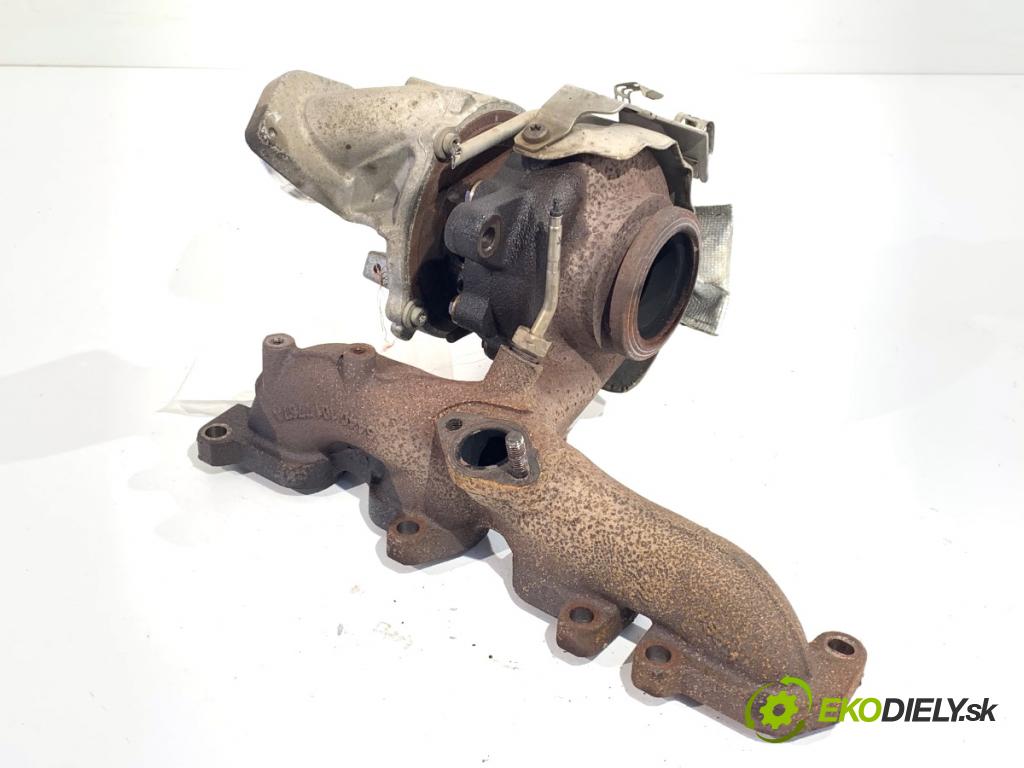VW PASSAT B7 sedan 2013 103 kW 2.0 TDI 1968 turbo 03L253056T (Kompletní turbodmychadlo)
