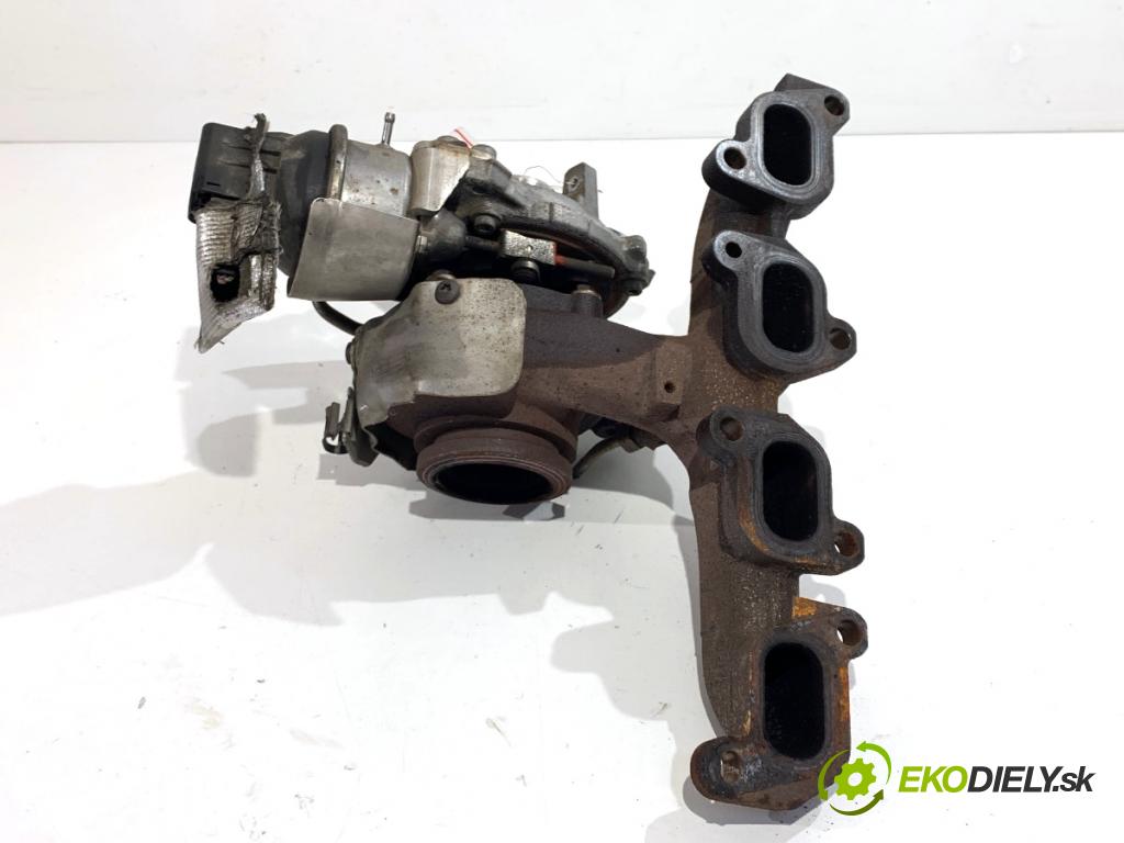 VW PASSAT B7 sedan 2013 103 kW 2.0 TDI 1968 turbo 03L253056T (Kompletní turbodmychadlo)