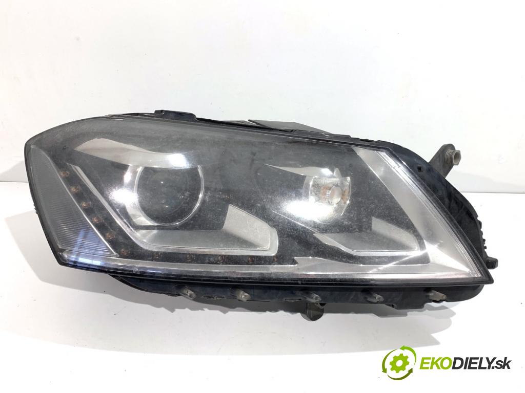 VW PASSAT B7 sedan 2013 103 kW 2.0 TDI 1968 Svetlomet pravy predný XENON 3AB941752