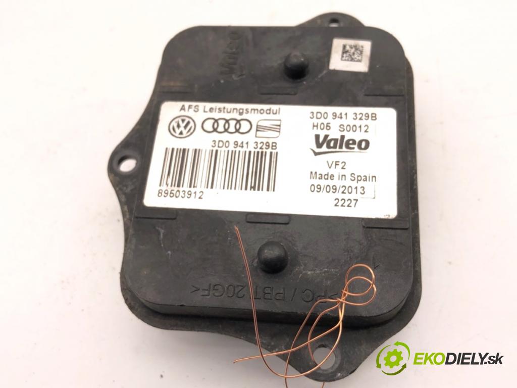 VW PASSAT B7 sedan 2013 103 kW 2.0 TDI 1968 Menič XENON 3D0941329B (Riadiaca jednotka xenónu)