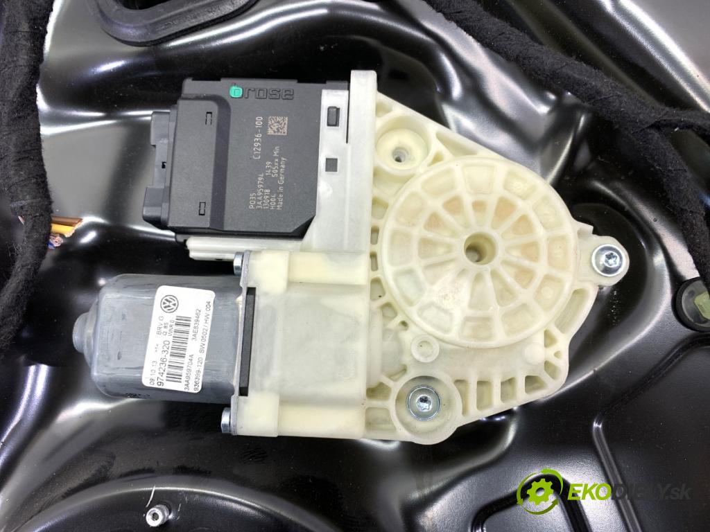 VW PASSAT B7 sedan 2013 103 kW 2.0 TDI 1968 Mechanizmus okna pravy zad 3AA959704A
