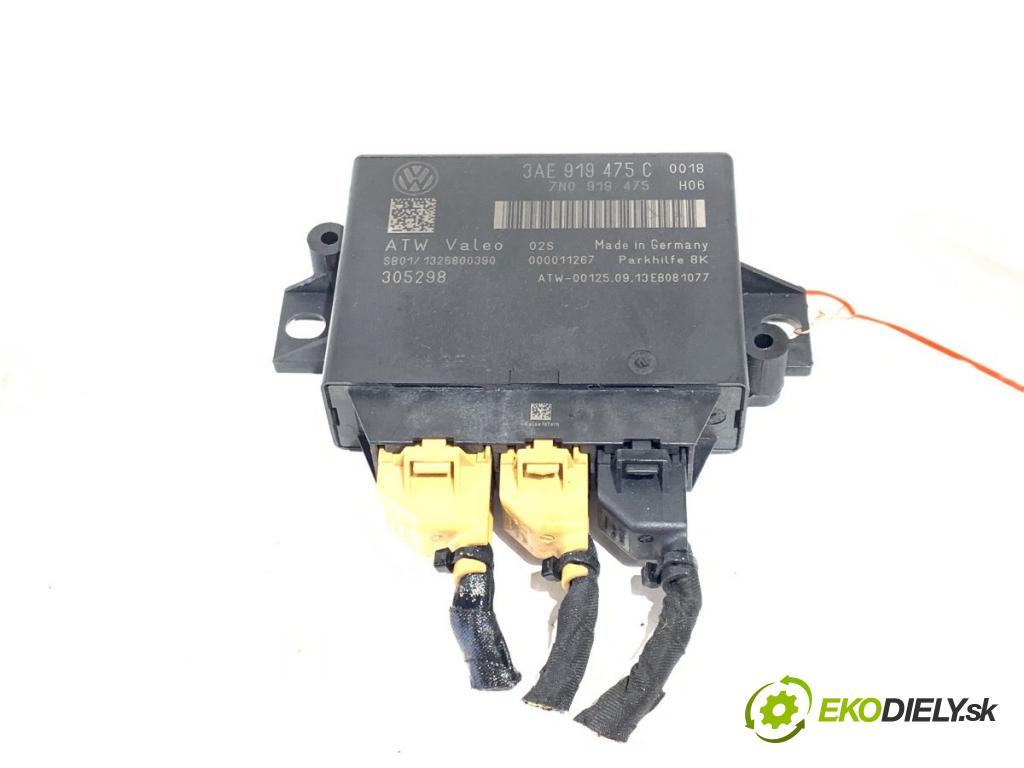 VW PASSAT B7 sedan 2013 103 kW 2.0 TDI 1968 Modul PDC 3AE919475C (Riadiaca jednotka ostatné)