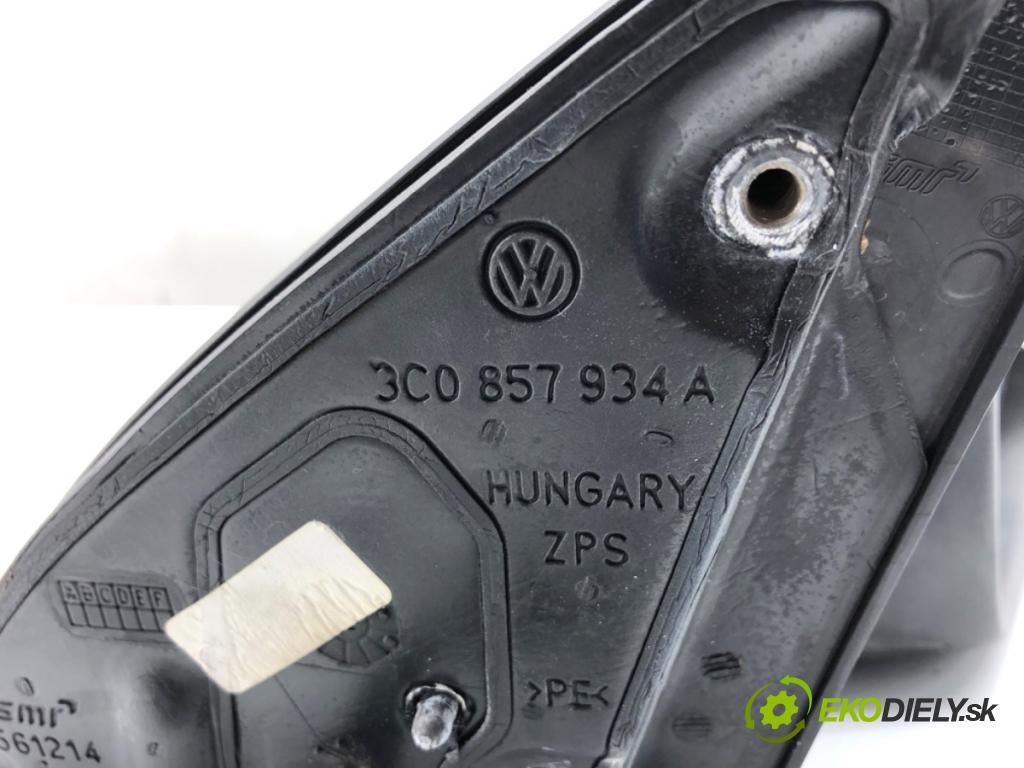 VW PASSAT B7 sedan 2013 103 kW 2.0 TDI 1968 zpětné zrcátko pravý LC9X