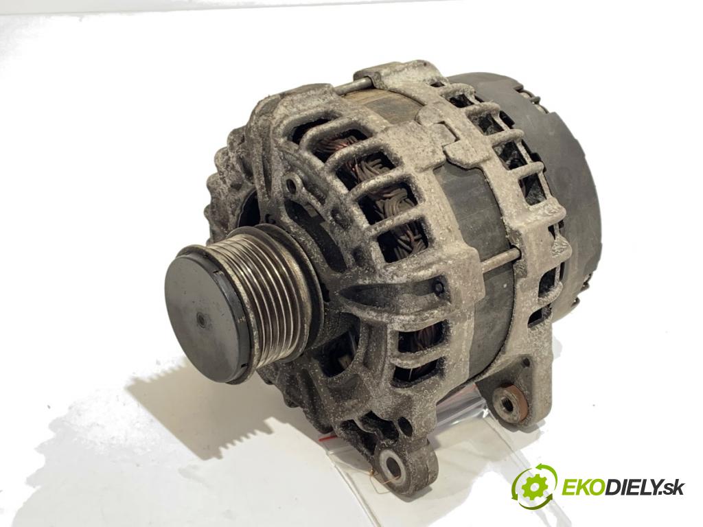 VW PASSAT B7 sedan 2013 103 kW 2.0 TDI 1968 Alternátor 0125811027 03L903024F (Alternátor)