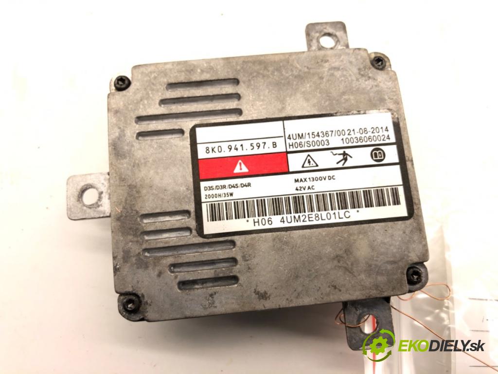 VW PASSAT B7 sedan 2013 103 kW 2.0 TDI 1968 Menič XENON 8K0941597B (Riadiaca jednotka xenónu)