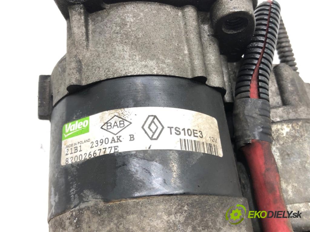 DACIA DUSTER SUV 2011 77 kW 1.6 16V 1598 startér 8200266777E (Startér)