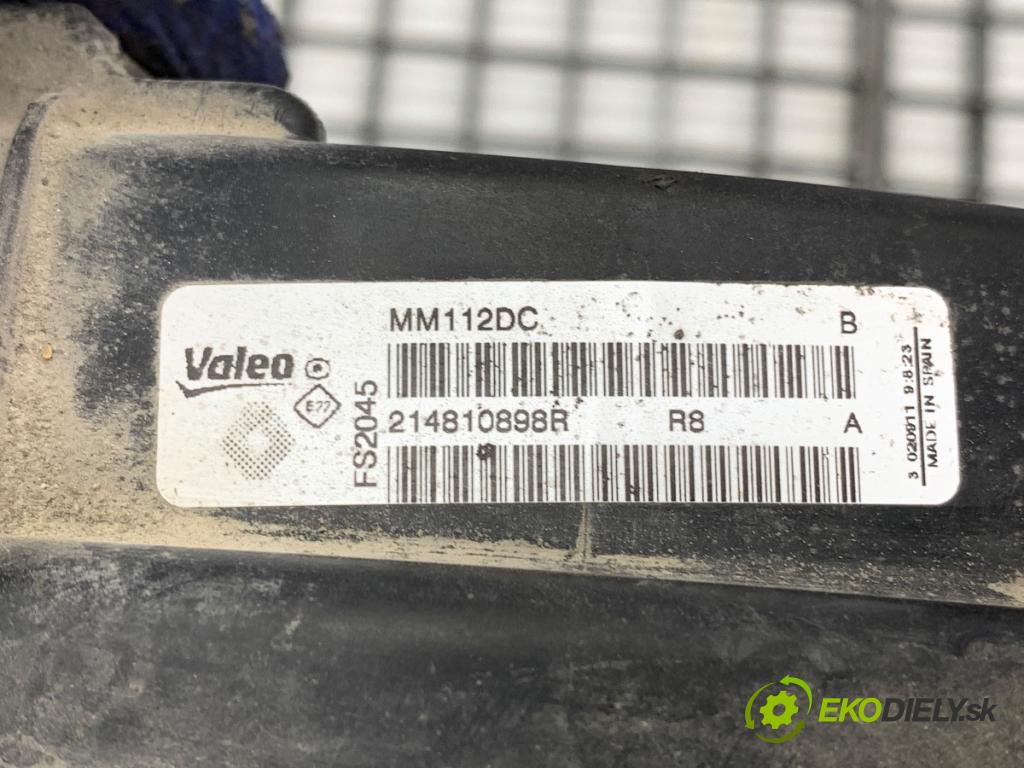 RENAULT MEGANE III Kombi 2011 81 kW 1.6 16V (KZ0U, KZ1B, KZ1U) 1598 Ventilátor chladiča 214810898R (Ventilátor)
