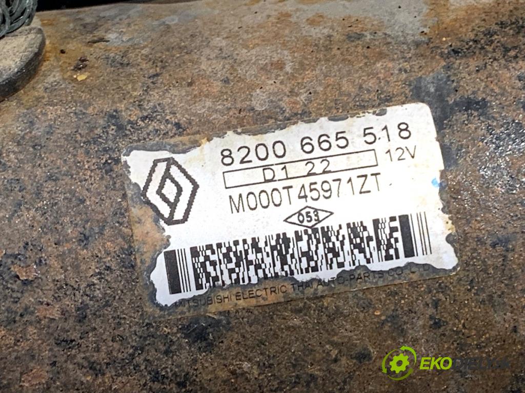 RENAULT MEGANE III Kombi 2011 81 kW 1.6 16V (KZ0U, KZ1B, KZ1U) 1598 Štartér 8200665518 (Štartér)