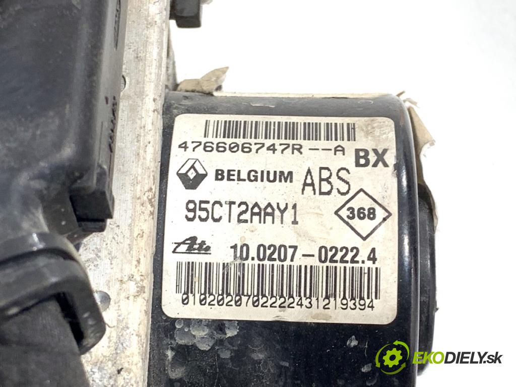 RENAULT MEGANE III Kombi 2011 81 kW 1.6 16V (KZ0U, KZ1B, KZ1U) 1598 pumpa ABS 476606747R (Pumpa ABS)