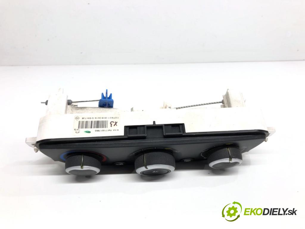 RENAULT MEGANE III Kombi 2011 81 kW 1.6 16V (KZ0U, KZ1B, KZ1U) 1598 Panel ovládania kúrenia  (Prepínacie páčky pod volantom)