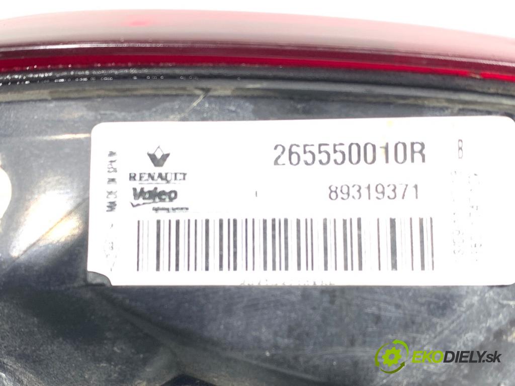 RENAULT MEGANE III Kombi 2011 81 kW 1.6 16V (KZ0U, KZ1B, KZ1U) 1598 Svetlo ľavy zad 265550010R
