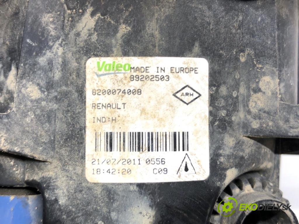 RENAULT MEGANE III Kombi 2011 81 kW 1.6 16V (KZ0U, KZ1B, KZ1U) 1598 Hmlové svetlo, hmlovka pravy predný 8200074008