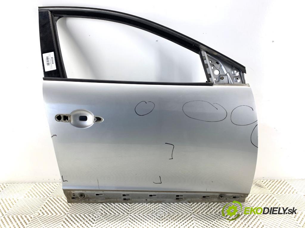 RENAULT MEGANE III Kombi 2011 81 kW 1.6 16V (KZ0U, KZ1B, KZ1U) 1598 Dvere pravy predný TED69