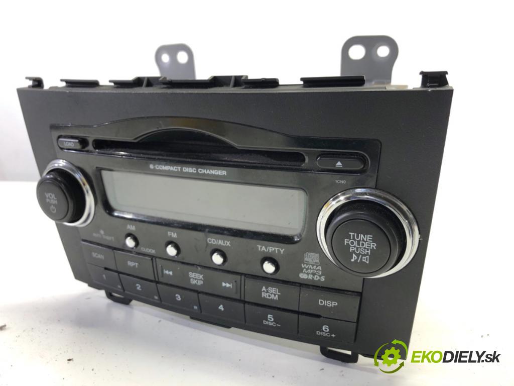 HONDA CR-V III SUV 2008 103 kW 2.2 i-CTDi 4WD (RE6) 2204 RADIO 39100-SWA-G203 (Audio zariadenie)