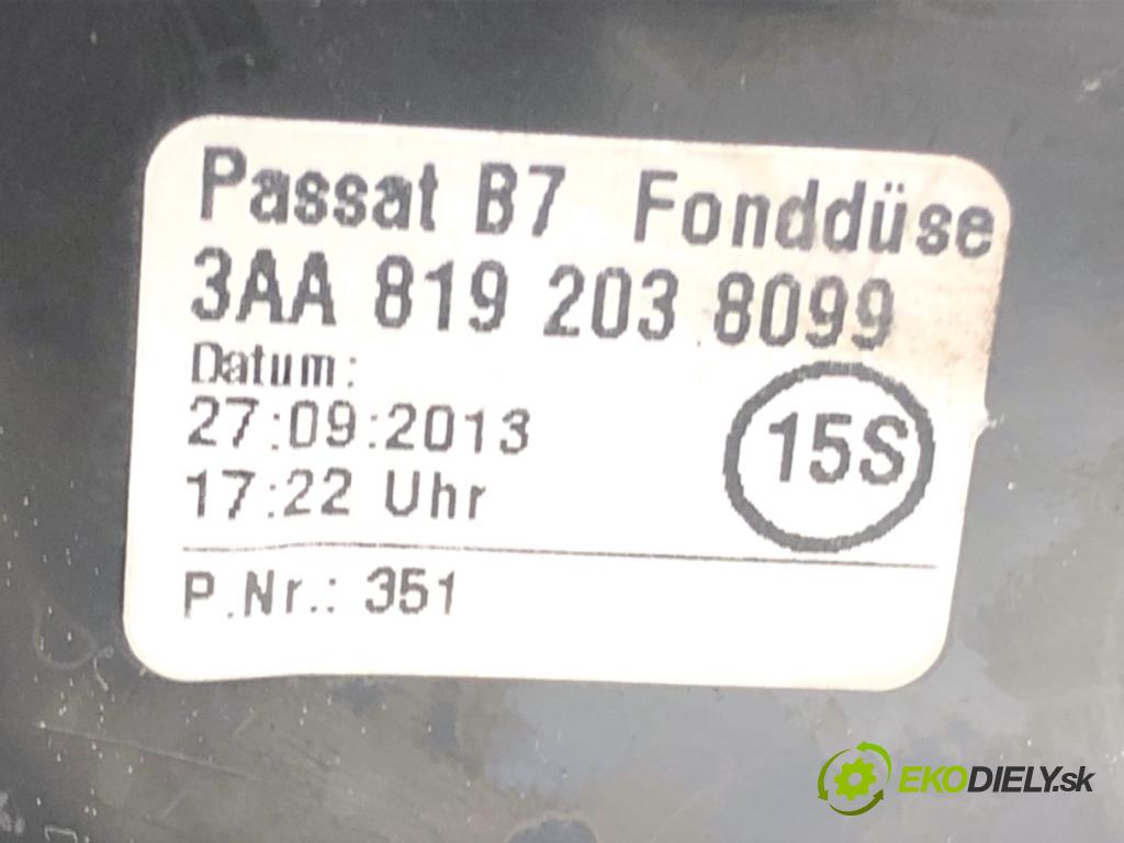 VW PASSAT B7 sedan 2013 103 kW 2.0 TDI 1968 Mriežky kúrenia zad 3AA819203