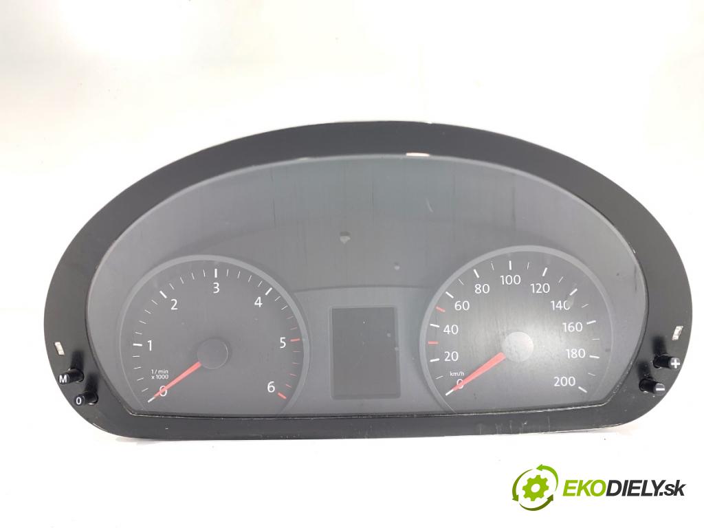 VW CRAFTER 30 50 Platforma / podwozie 2015 80 kW 2.0 TDI 1968 Prístrojovka A9069008002 (Prístrojová doska)