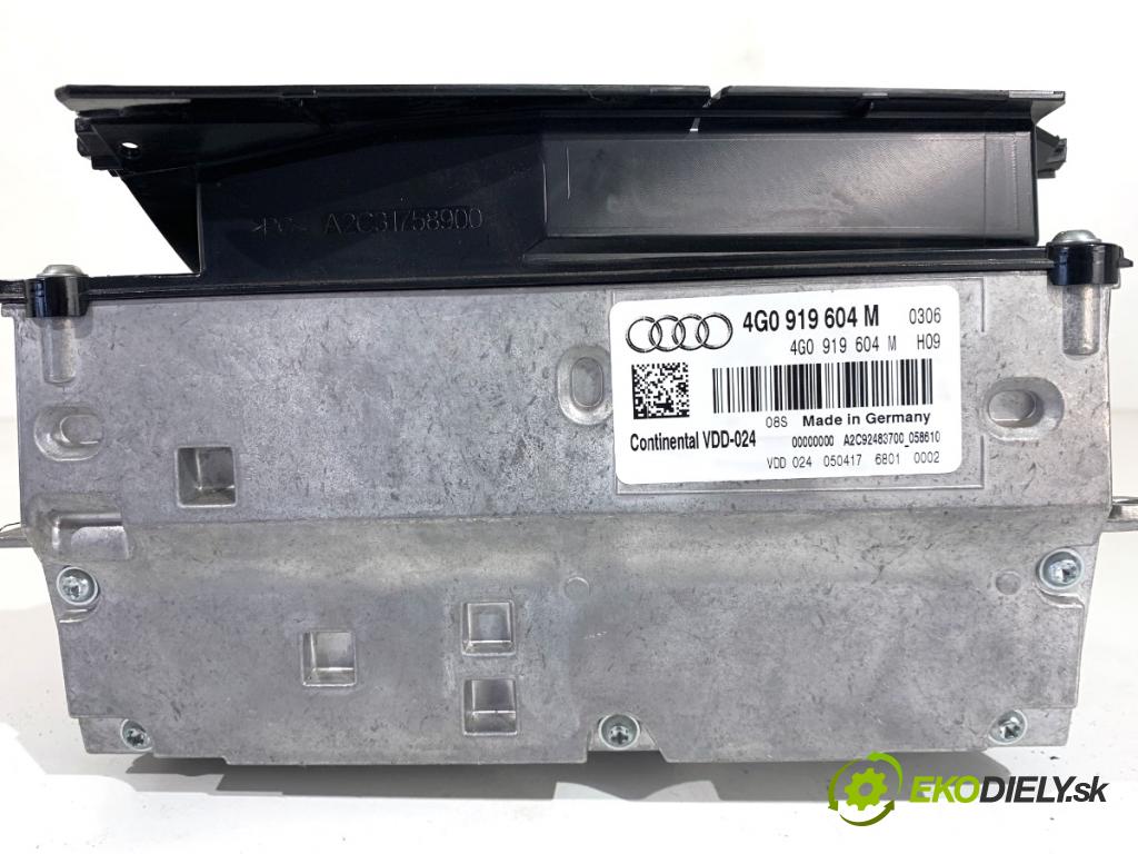 AUDI A6 C7 Kombi 2017 445 kW RS6 performance quattro 3993 Dislpej HEAD UP 4G0919604M