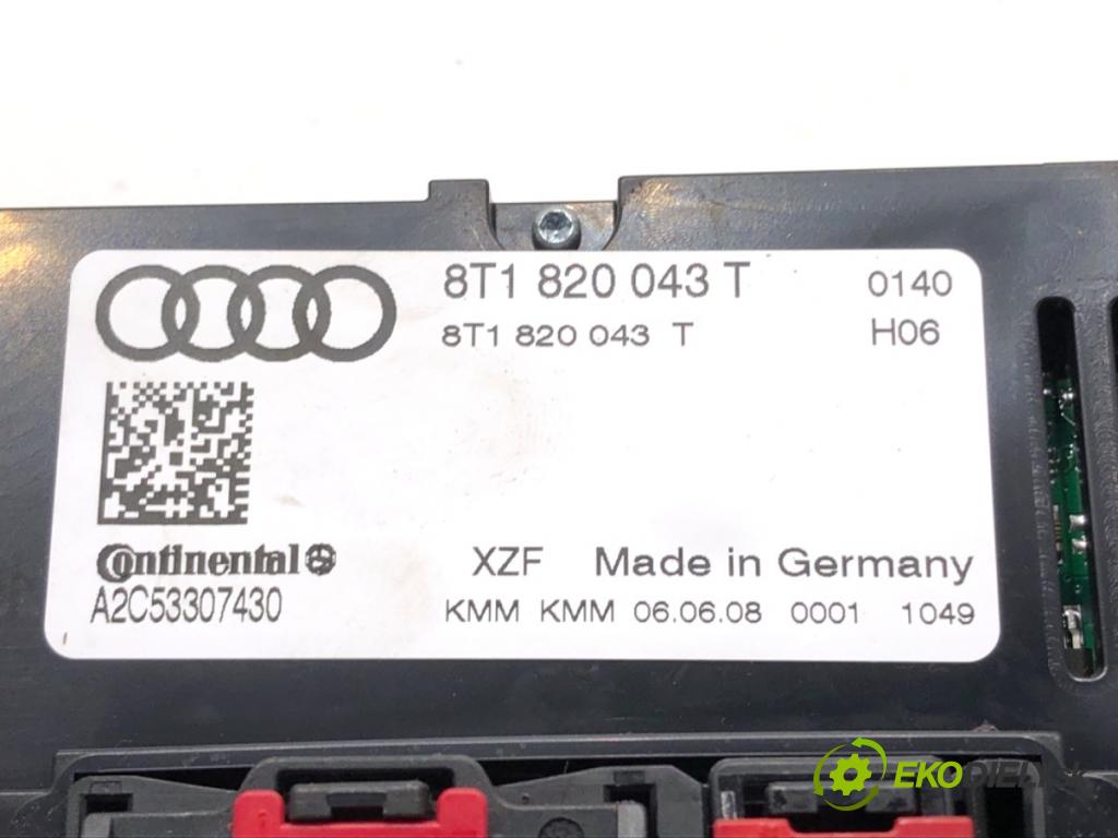 AUDI A4 B8 Kombi 2008 118 kW 1.8 TFSI 1798 Panel ovládania kúrenia 8T1820043T (Prepínacie páčky pod volantom)