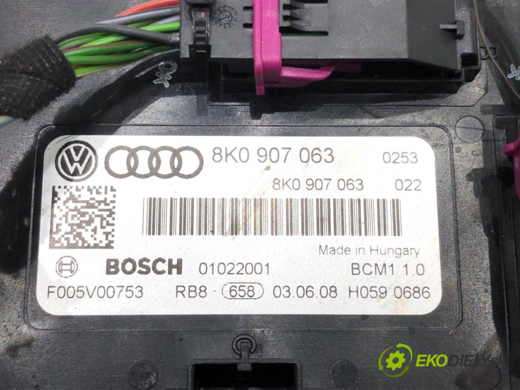 AUDI A4 B8 Kombi 2008 118 kW 1.8 TFSI 1798 Modul BCM 8K0907063 (Riadiaca jednotka ostatné)